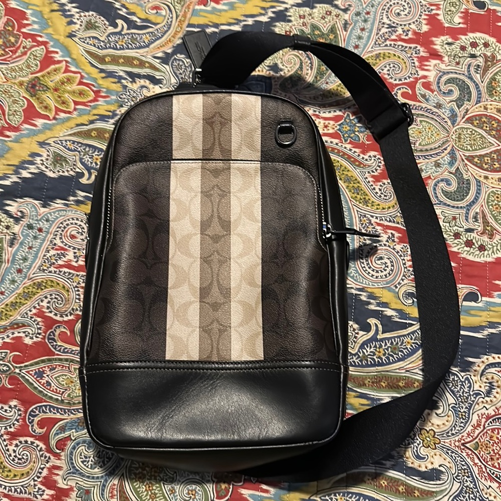 Coach small sling backpack…only used once